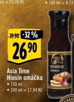  Asia Time Hiosin omáčka • 150 ml 