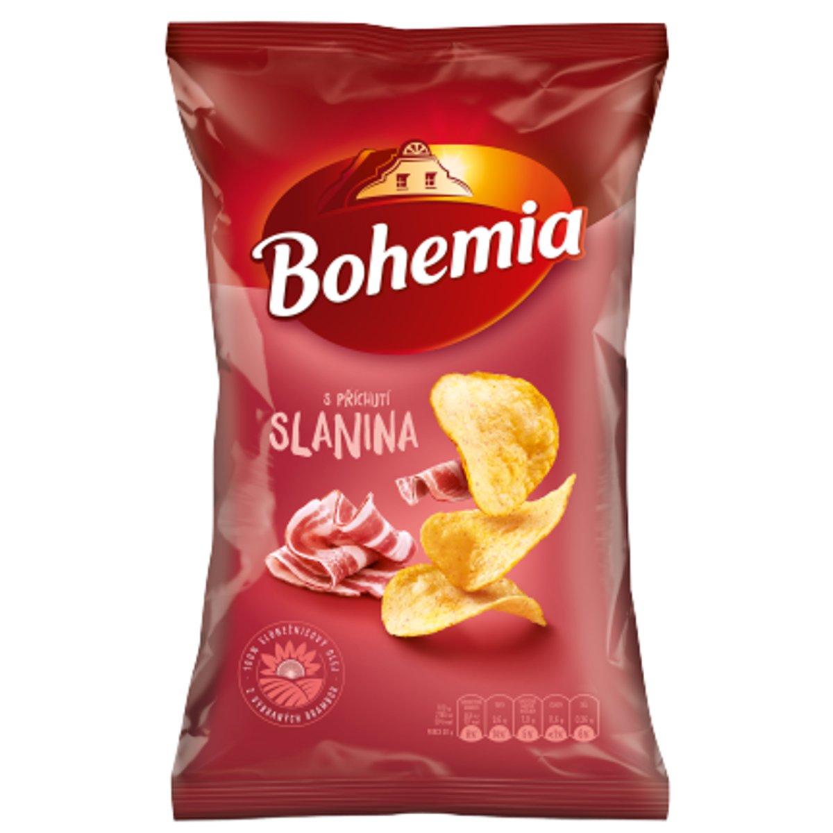 Bohemia Chips slaninové