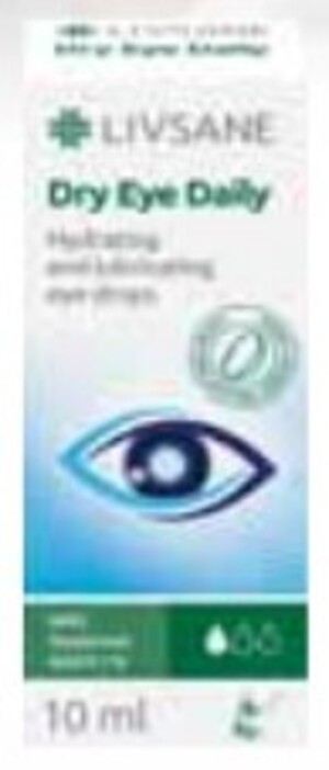 LIVSANE Oční kapky hydratační a zvlhčující 10 ml