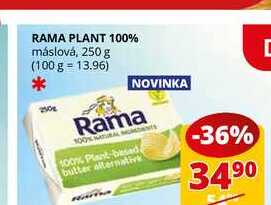 Rama Plant 100% 250g