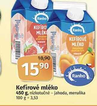Ranko Kefirové mléko 450 g