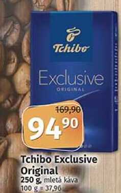 Tchibo Exclusive Original 250 g mletá kava  v akci