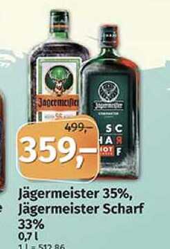 Jägermeister 35%, 0,7l