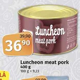 Luncheon meat pork 400 g 