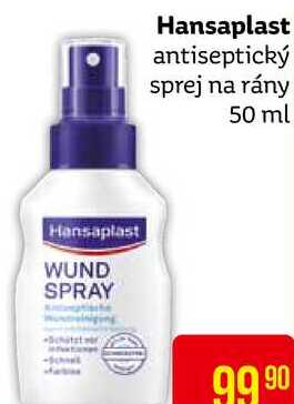 Hansaplast antiseptický sprej na rány 50 ml 