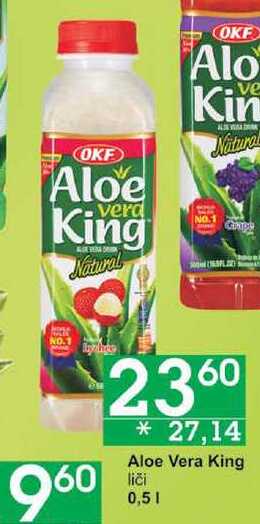 OKF Aloe Vera King liči, 0,5 l