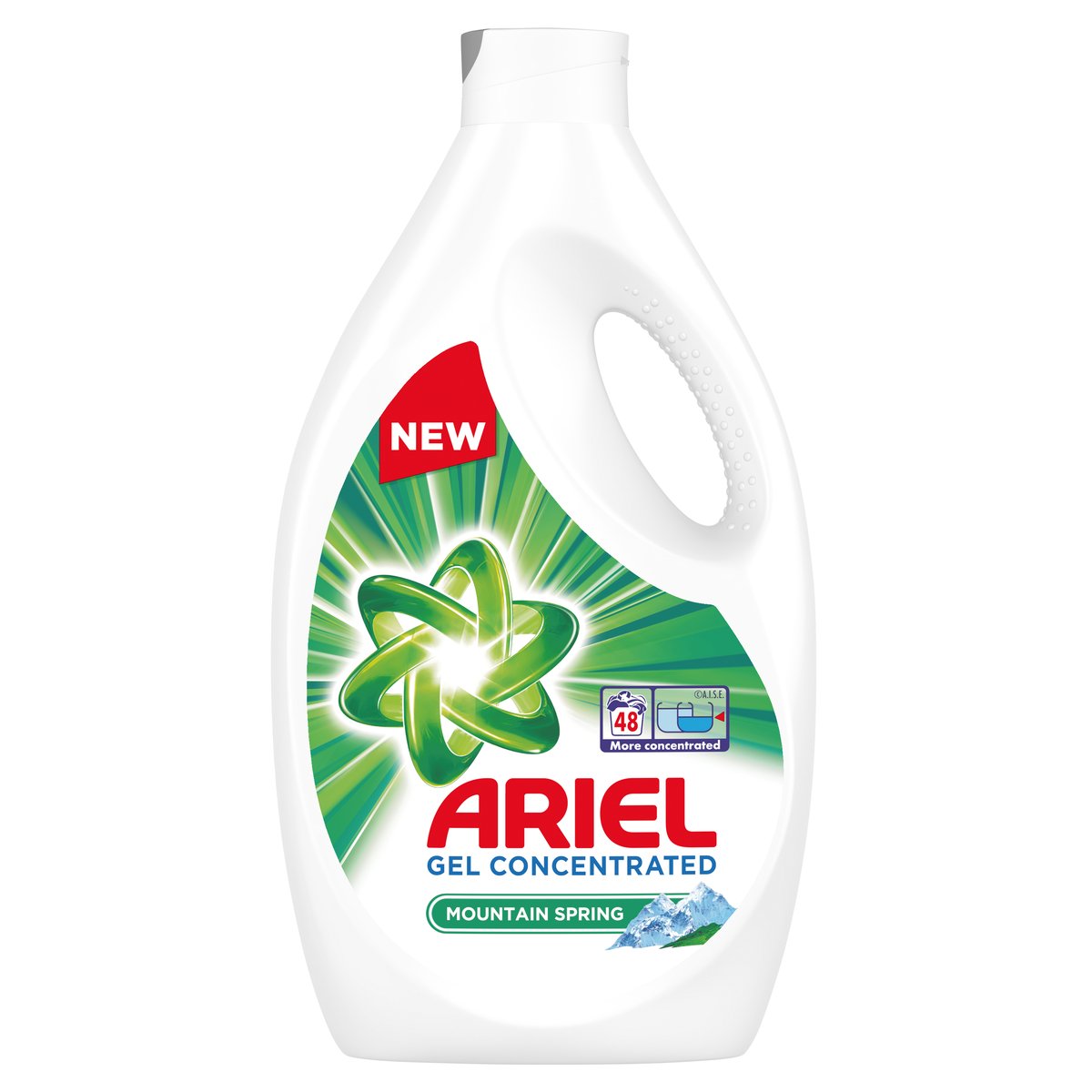 Ariel Mountain Spring Prací gel (2,64l)