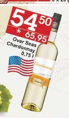 Over Seas Chardonnay, 0,75 l