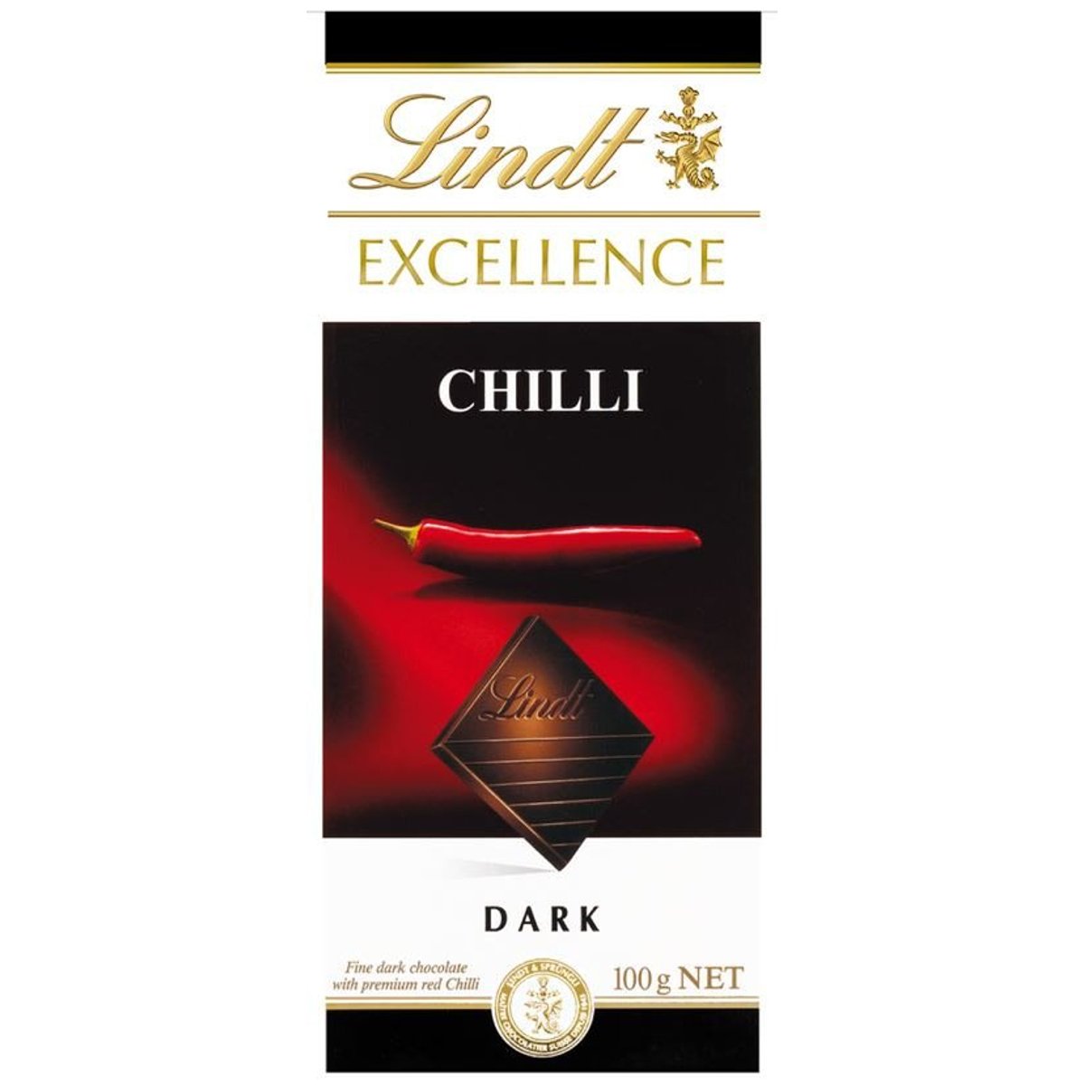 Lindt Excellence Chilli hořká čokoláda