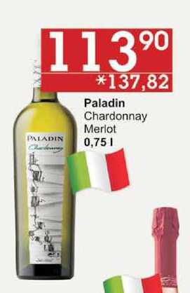 Paladin Chardonnay, 0,75 l