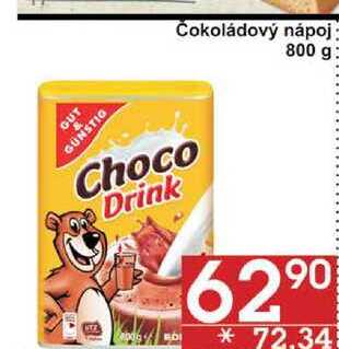 Cokoládový nápoj, 800 g 