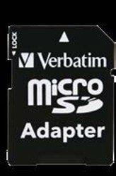 Verbatim microSDHC karta +SD adaptér
