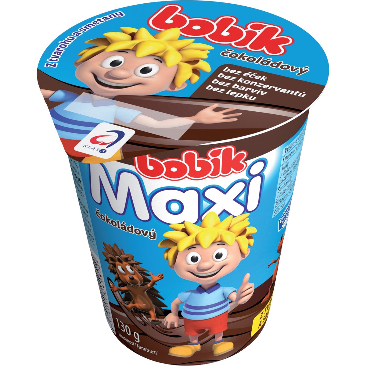 Bobík Maxi smetanový krém čokoládový