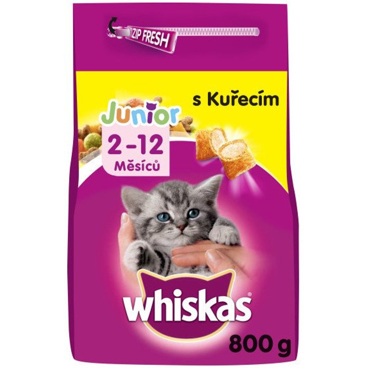 Whiskas Granule pro dospělé kastrované kočky s kuřecím v akci