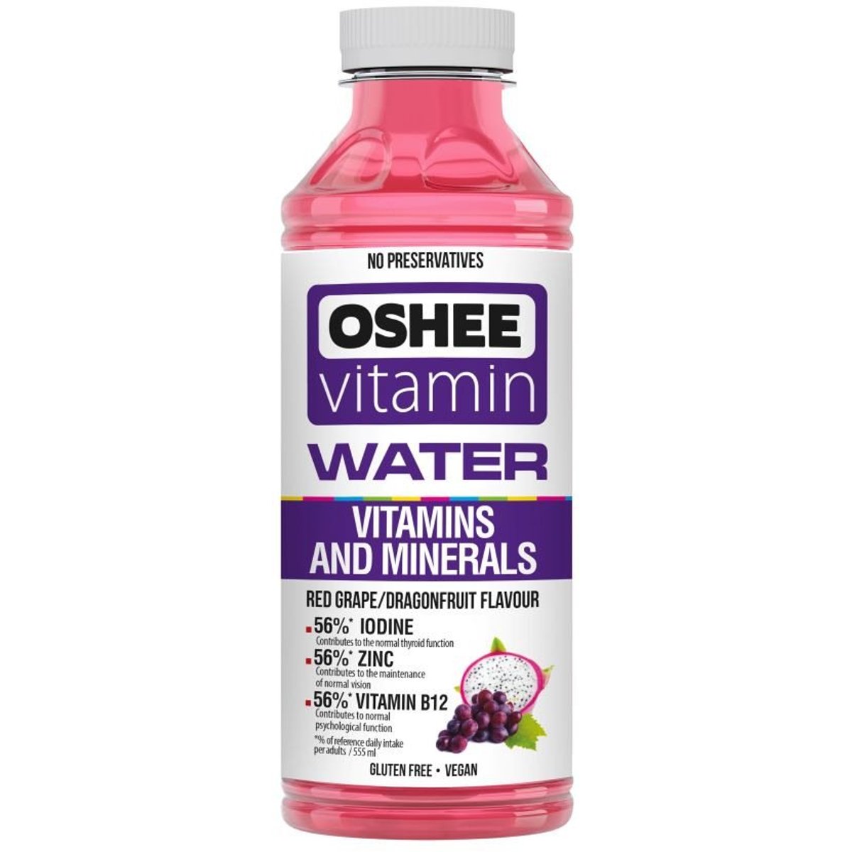 Oshee Vitamínová voda hrozno a pitaya