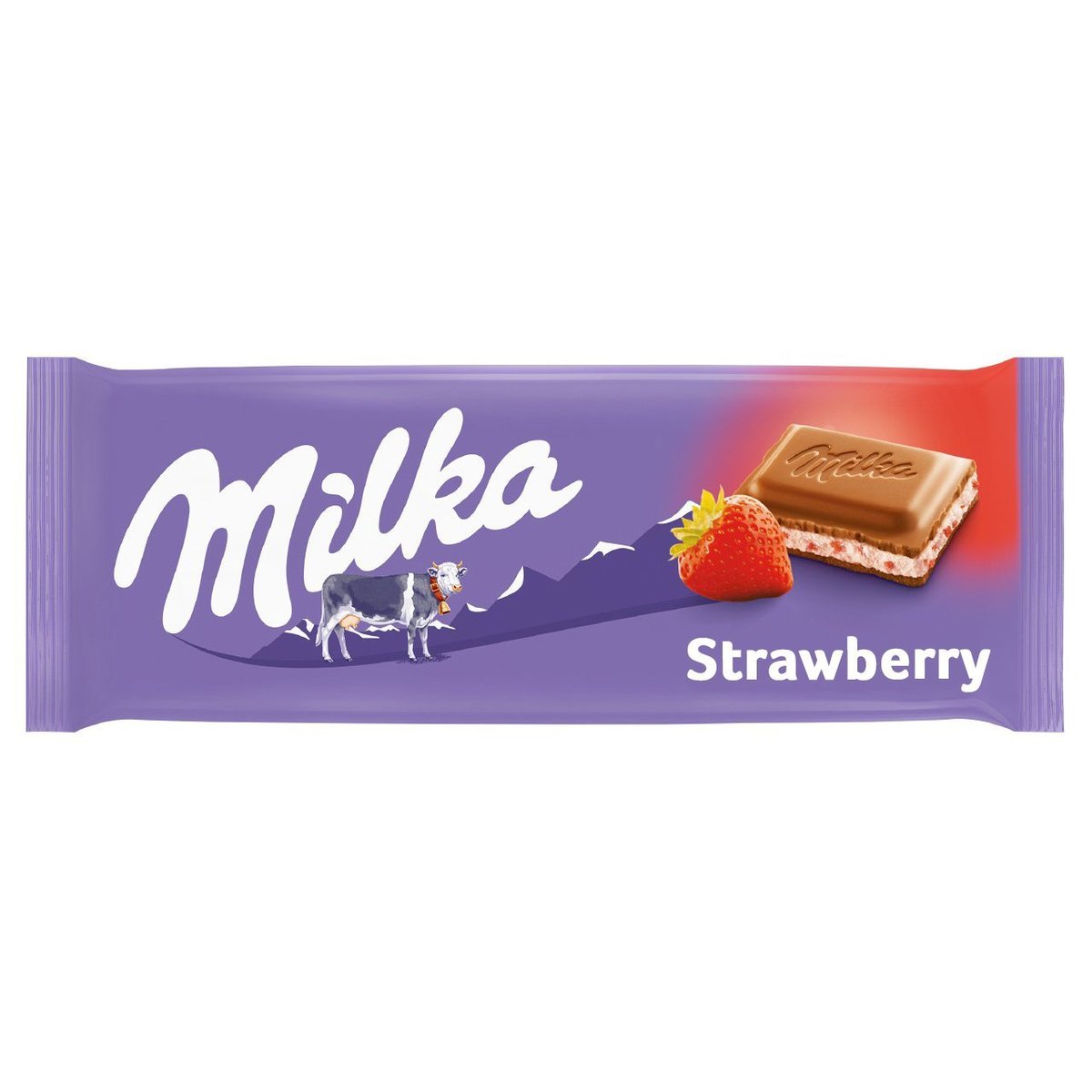 Milka Jahodová mléčná čokoláda