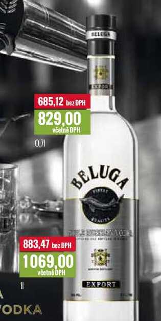 Beluga Vodka 0,7 l - Konzum