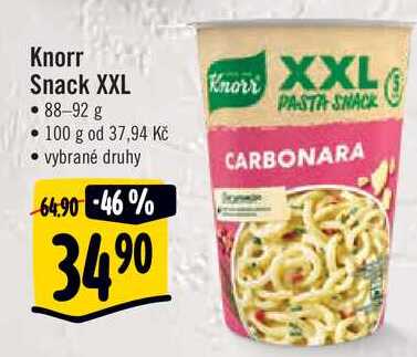 Knorr Snack XXL, 88-92 g