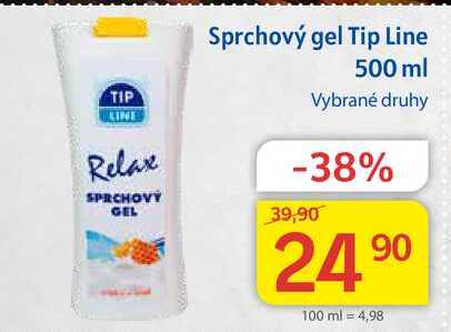 Tip Line Sprchový gel 500 ml 