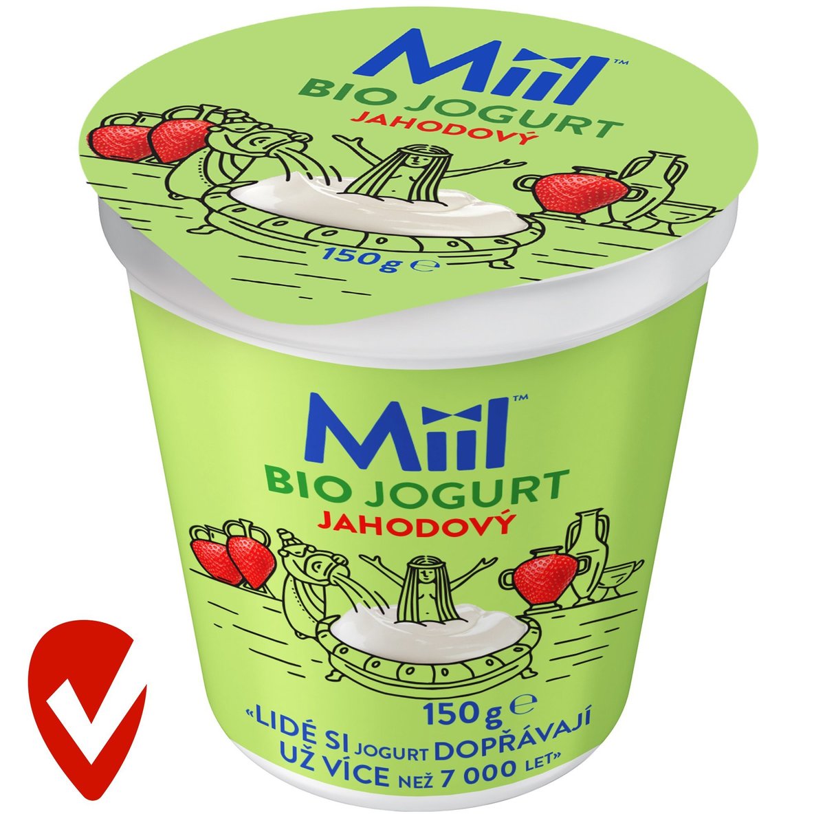 Miil BIO Jogurt jahodový