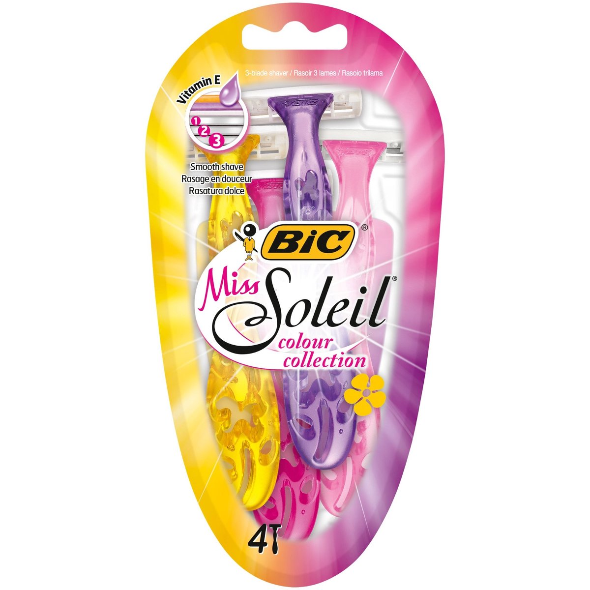 BIC Miss Soleil Color Dámská jednorázová holítka