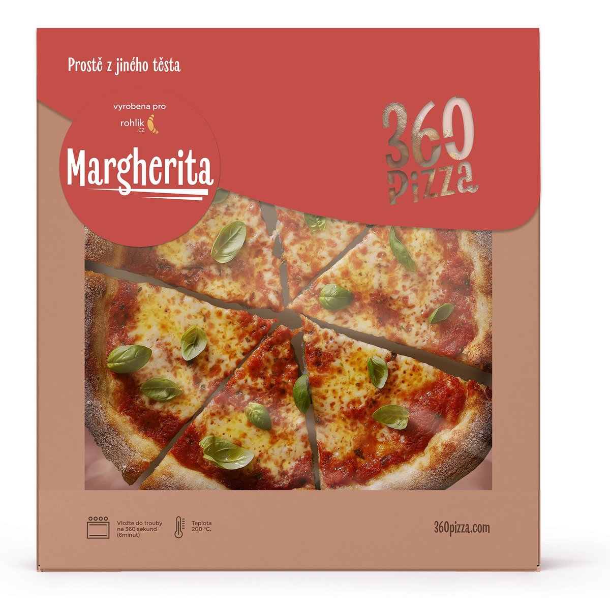360 pizza Margherita