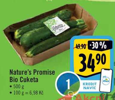 Nature's Promise Bio Cuketa, 500 g