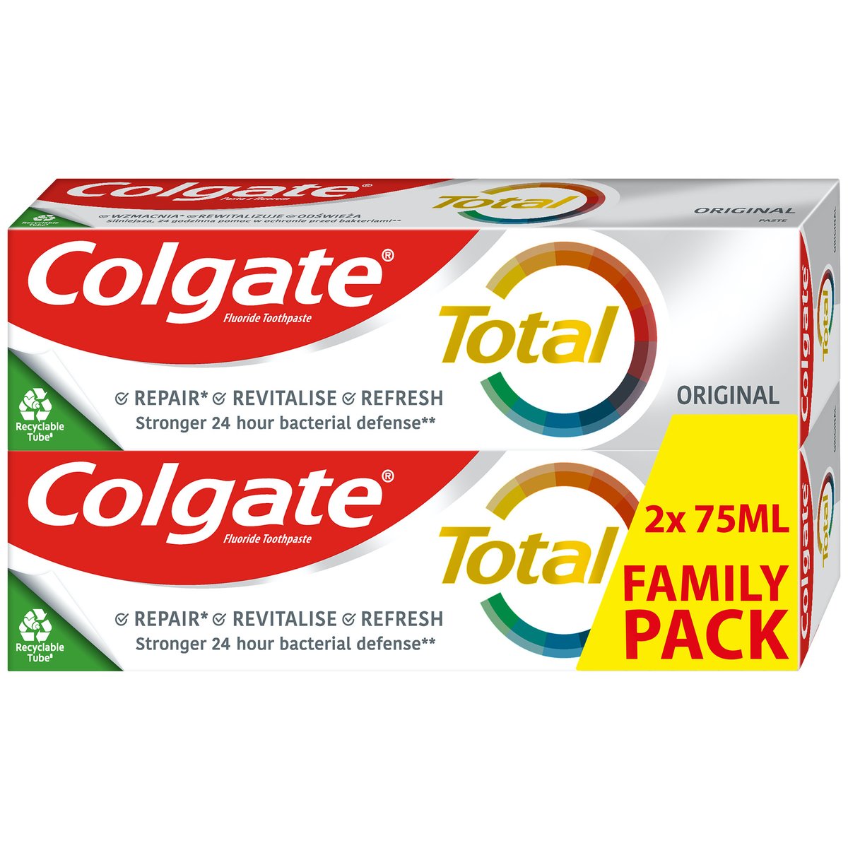 Colgate Total original Zubní pasta duopack