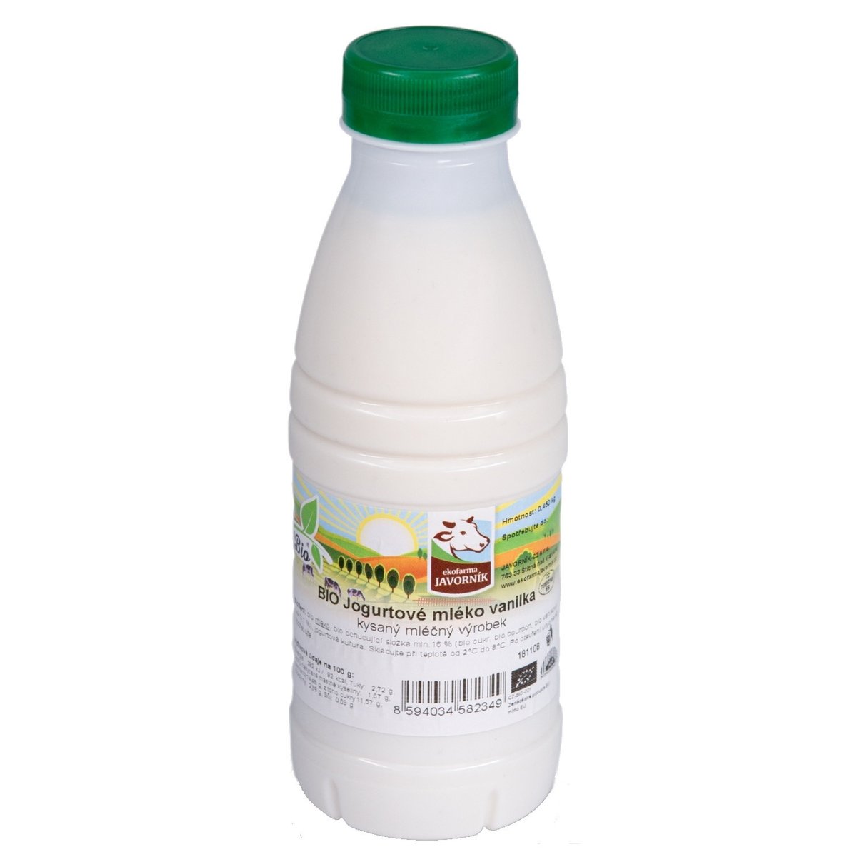 Ekofarma Javorník BIO Jogurtové mléko vanilka