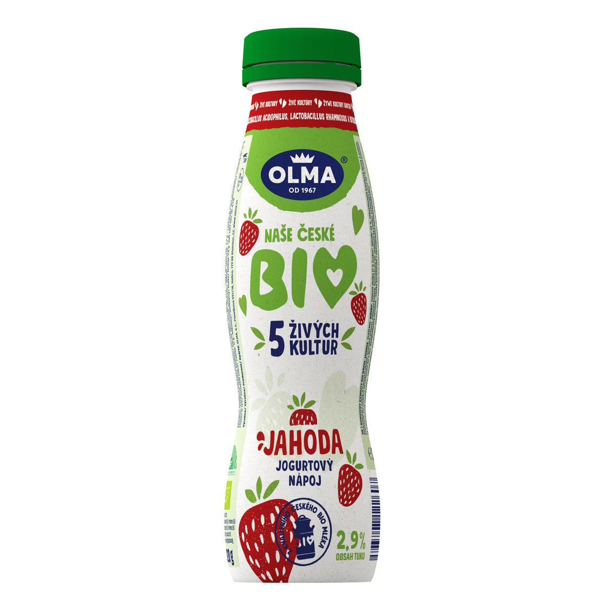 Olma BIO Jogurtový nápoj jahodový
