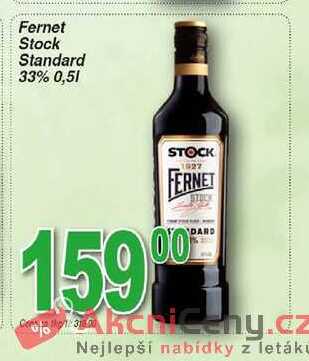 Stock Fernet Standard 33% 0,5l