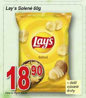 Lay's Chips Solené 60g 