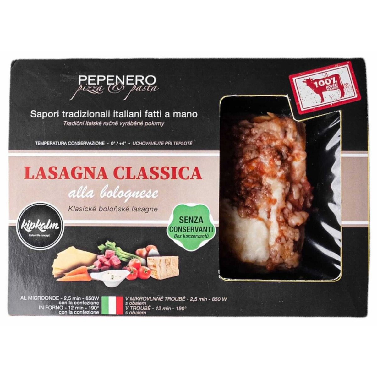 PepeNero Klasické boloňské lasagne