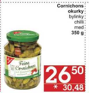 Cornichons okurky, 350 g