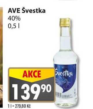 AVE Švestka 40% 0,5l