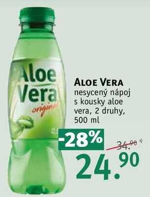 ALOE VERA nesycený nápoj, 500 ml
