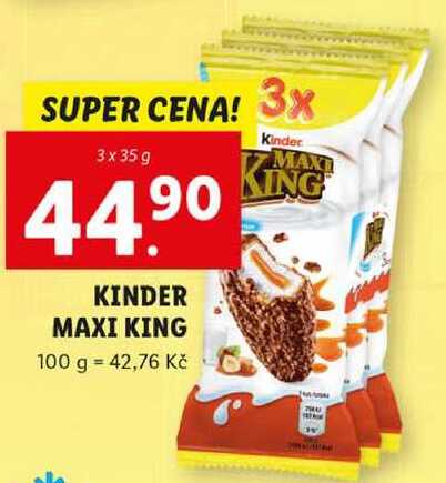 Kinder Maxi King 3 x 35 g