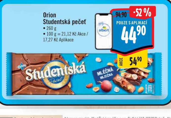 Orion Studentská pečeť • 260 g