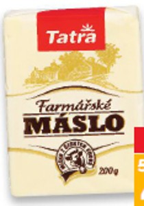 Tatra Farmářské máslo v akci