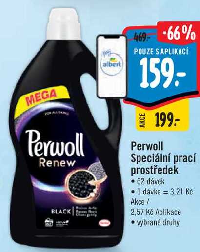 Perwoll Speciální prací prostředek, 62 dávek