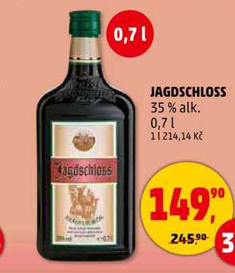 JAGDSCHLOSS, 0,7 l