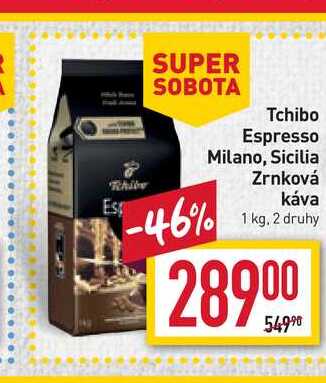 Tchibo Espresso Milano Zrnková káva 1 kg