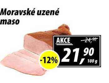 Moravské uzené maso, 100 g