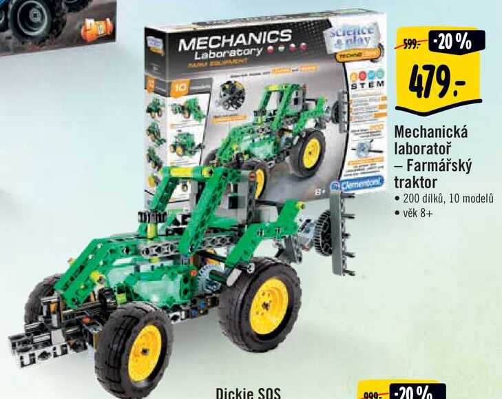 Mechanická laboratoř - Farmářský traktor