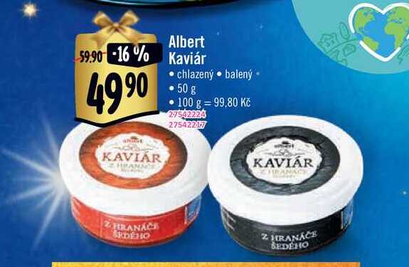 Albert   Kaviár 50 g