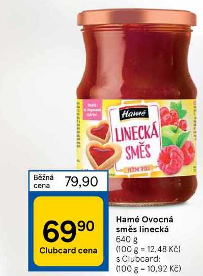 Hamé Ovocná směs linecká 640 g