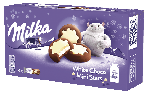 Milka sušenky hvězdičky 150g