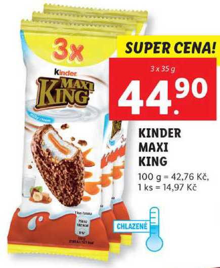 Kinder Maxi King 3 x 35 g