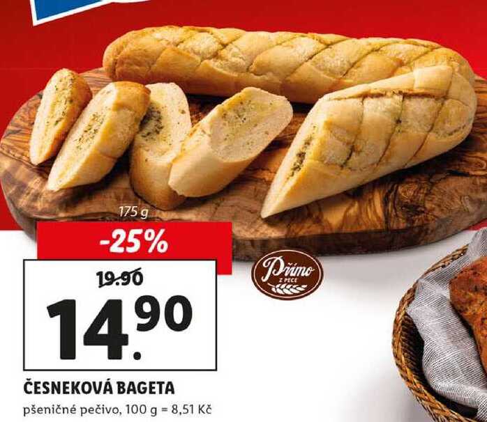 ČESNEKOVÁ BAGETA, 175 g