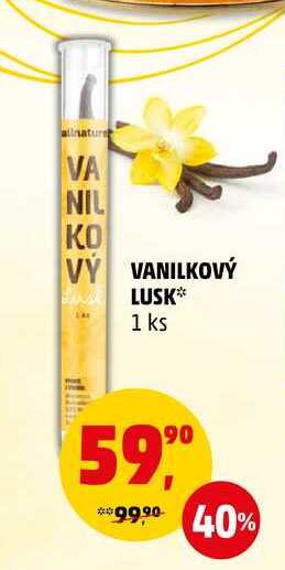 VANILKOVÝ LUSK, 1 ks